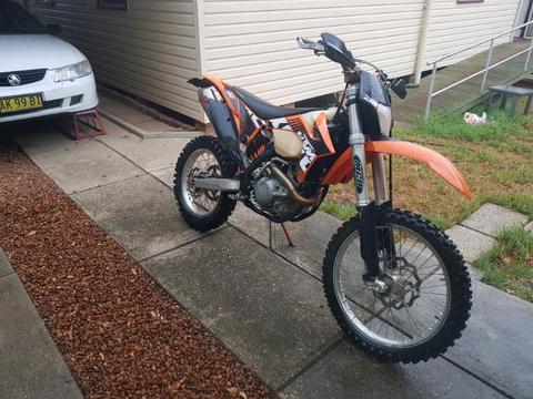 2012 KTM 450 exc-registered- low kms