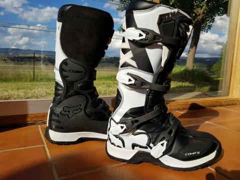 Kids Fox Comp 5 Motorcycle Boots