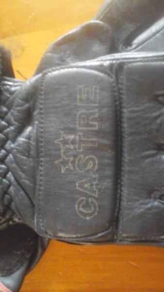 Vintage Leather Motorbike Gloves