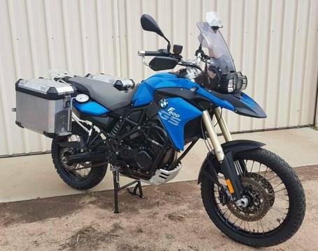 BMW F800GS 2013 - 35000kms - Side cases