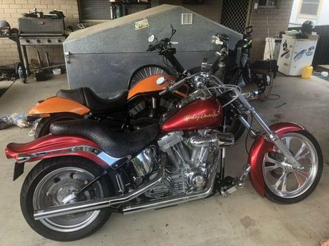 2006 softail with sns engine worked