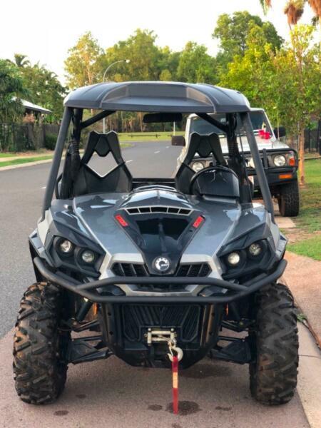 $13500ono Can-Am 2016 Commander 1000. 50hrs on the clock