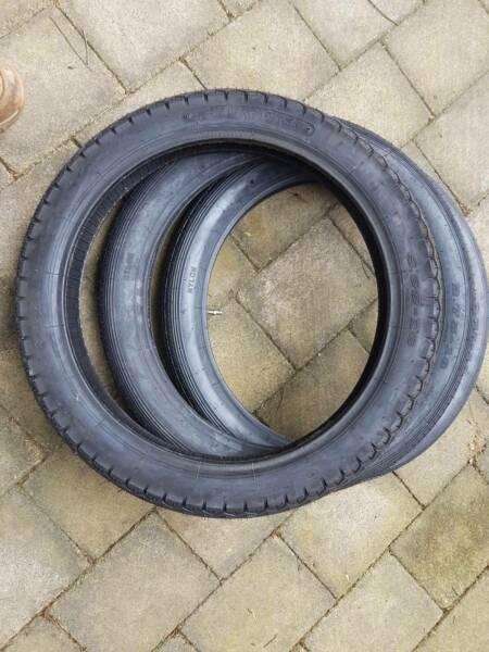 Skyteam Ace 125 front and rear tyres