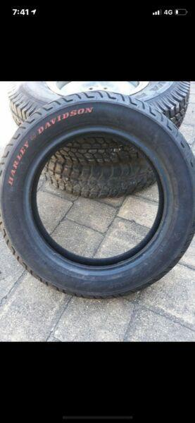 Hardly Davidson tyre