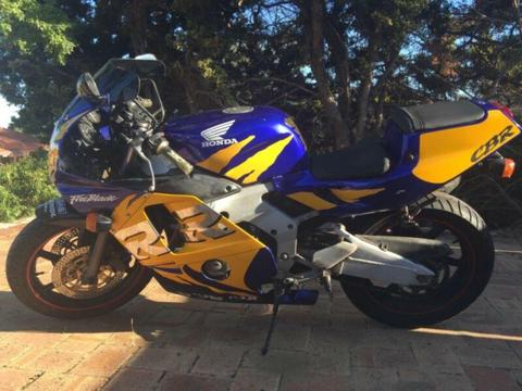 VH project (running) and CBR250RR (registered)