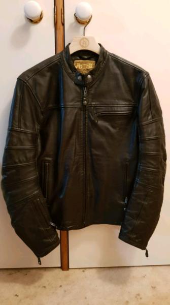 Roland Sands Ronin Mens Leather Bike Jacket Size M
