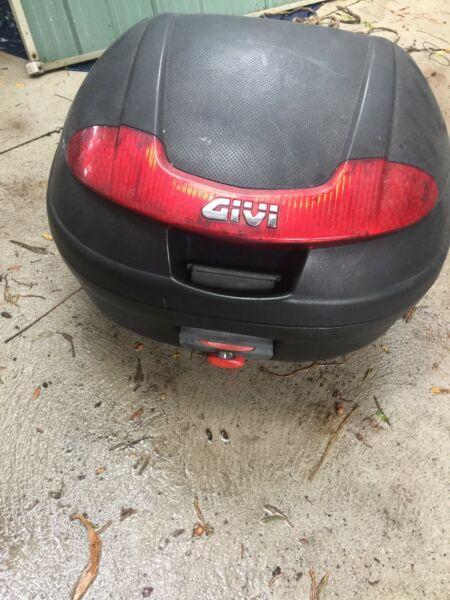 Givi top box for scooter or motorbike