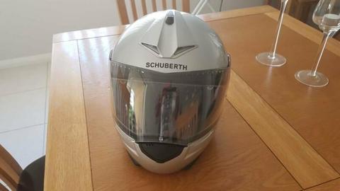 Schuberth C3 Pro Helmet small in silver