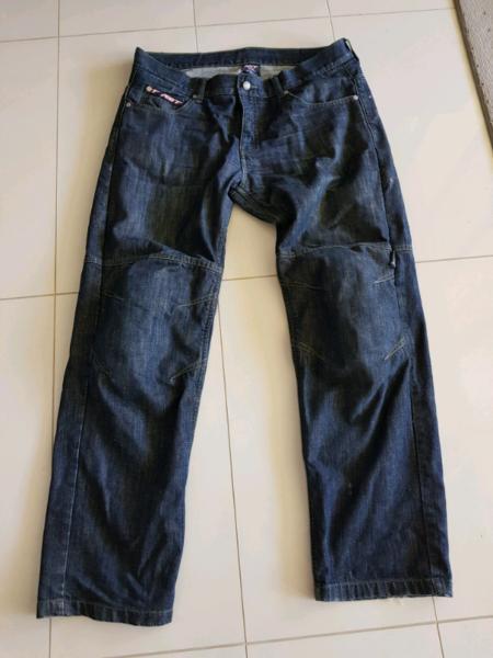 RST kevlar motorcycle jeans size 36
