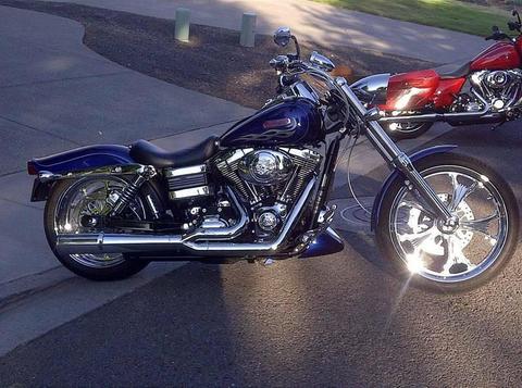 Wanted: WTB Harley 2007 Cobolt Blue Dyna Wide Glide. low kms please
