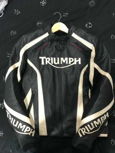 Triumph Leather Motorbike Jacket