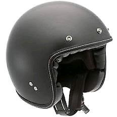 AGV open face helmet matte black- small