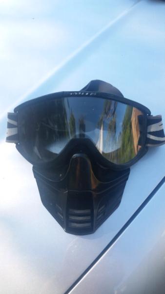 Smith motorcycle helmet mask