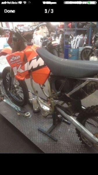KTM 125 SX '03 Motorbike Wrecking