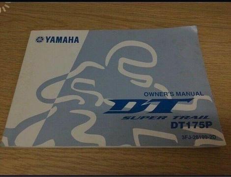 Yamaha DT175 '01 Owners Handbook