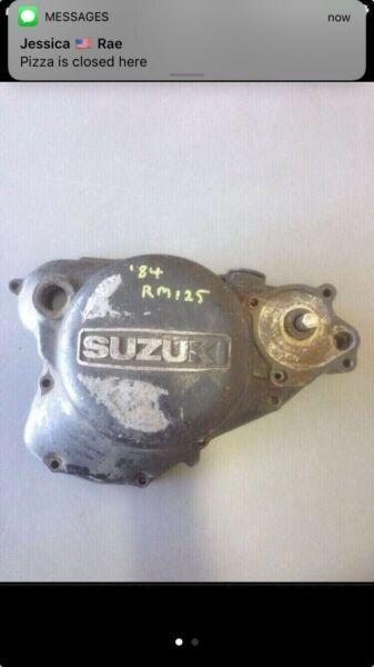 Suzuki RM125 '84 R/H Engine Cover
