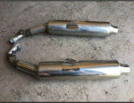 Honda VTR1000 F Firestorm '98 Standard Mufflers