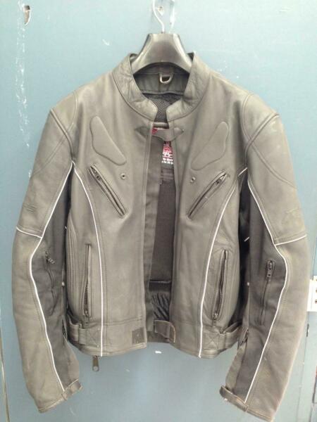Motorbike leathers jacket & pants set