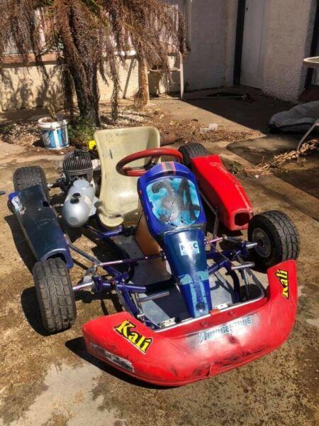 Go kart and parts for sale