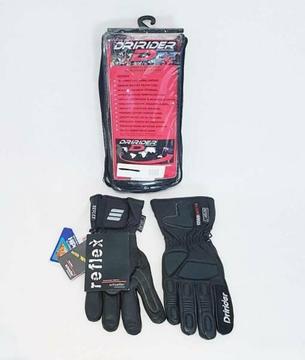 DRIRIDER Reflex Ladies Large Motorbike Gloves - BRAND NEW!