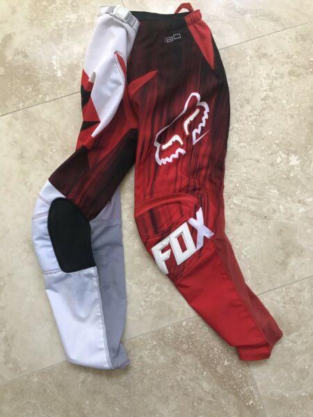 Fox Kids Motorcycle Pants