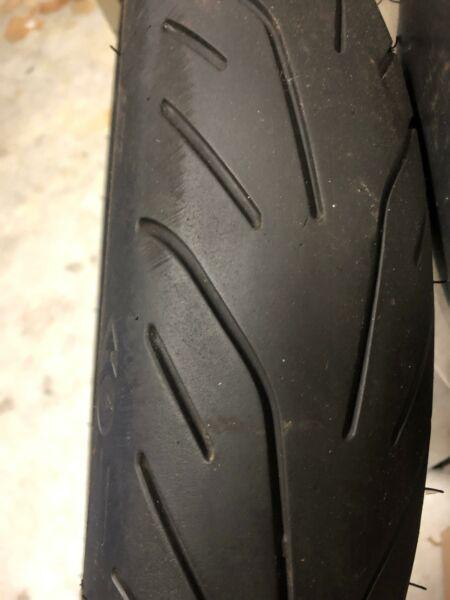 S1000rr Michelin tyres ( BMW motorcycle)