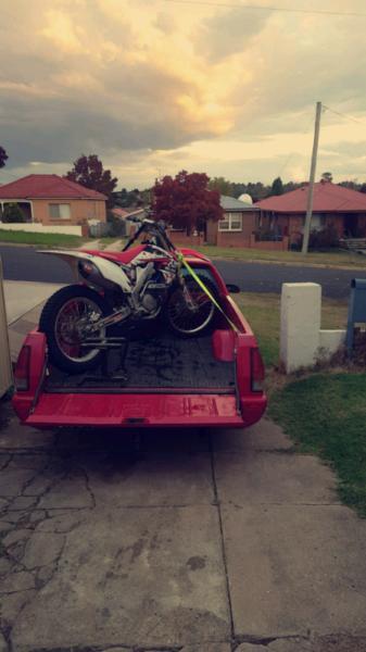 Crf450 swap for cr 250 or yz 250 2 stroke