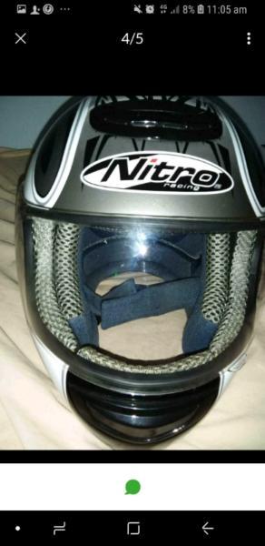 Nitro motorbike helmet