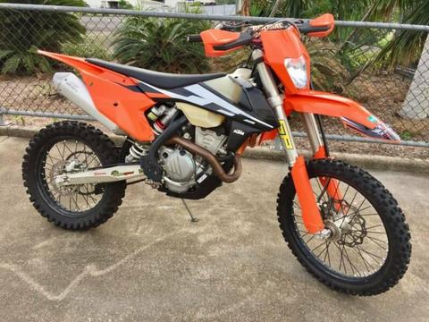 KTM 350exc-f 2017 model