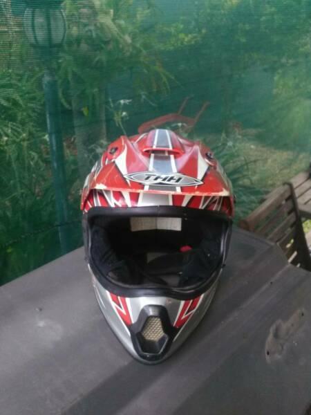 Moto cross helmet
