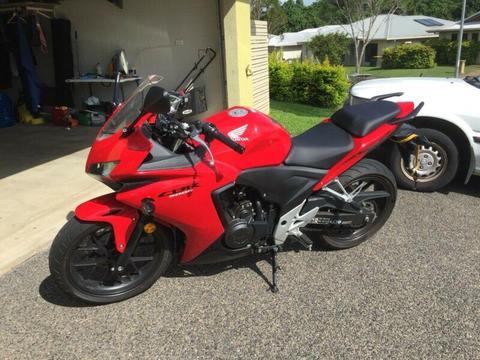 Honda CBR500RA (lams and abs)