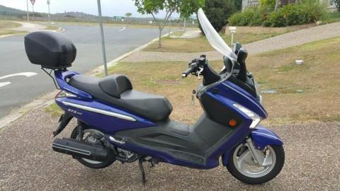 2007 SYM 250 EX CON NEW TIRES AND DRIVE BELT NO REGO OR RWC