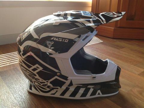 JT Racing ALS 1.0 Motocross Helmet Size Large