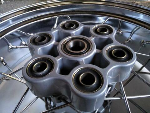 Ducati GT1000 chrome spoke OEM wheels. Great condition
