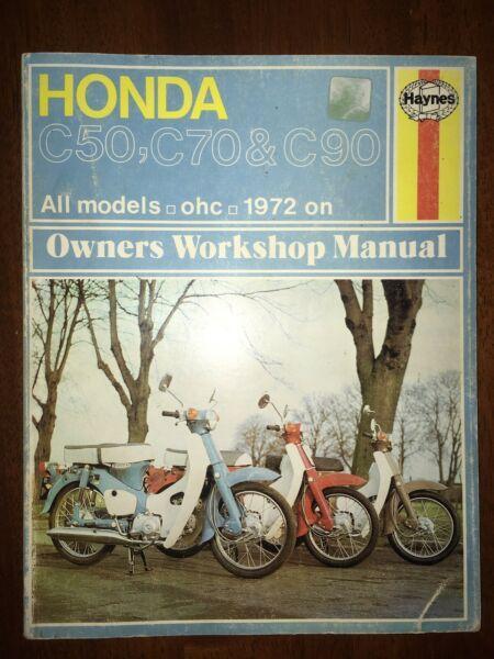 Haynes Honda C50, C70 & C90 Owners Workshop Manual