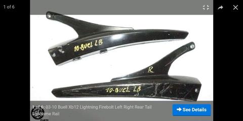 Wanted Buell lightning xb s 2005 sub frame right hand side