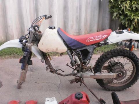 WRECKING XR400,XR250 1999 AND CRF150 2003