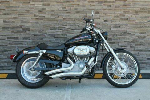 2007 Harley-Davidson XL883C Sportster Custom 1200CC Cruiser 883cc