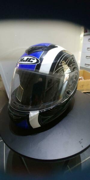 Mans full face motorcycle helmet HJC