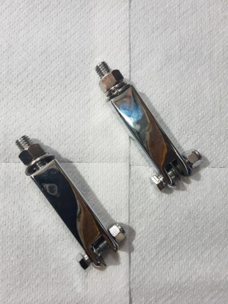Harley Davidson front or rear foot pegs extion