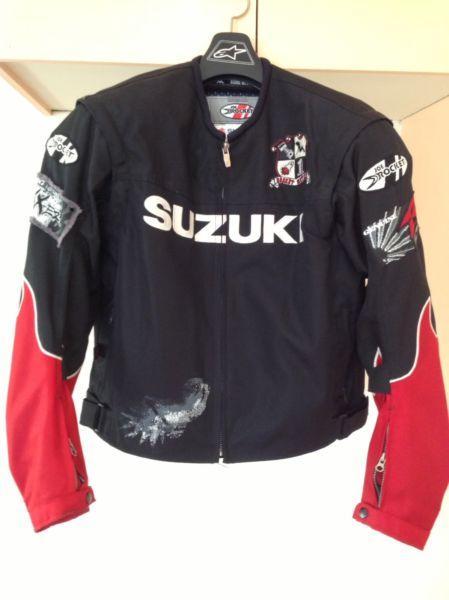 Suzuki Men's GSXR Motorbike Jacket