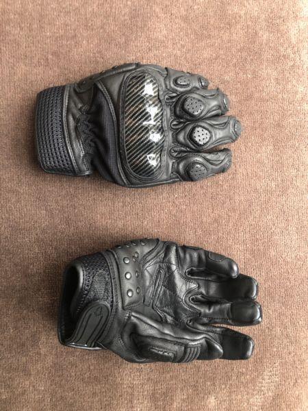 Rocket short motorcycle gloves - size small