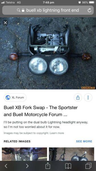 Wanted: WANTED TO BUY : BUELL XB Lightning front end
