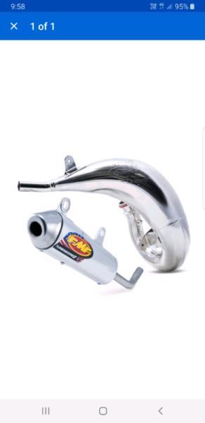 Wanted: CR125 05-06 full exhaust wanted