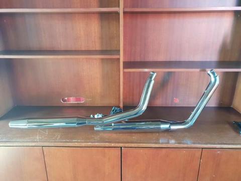 HARLEY EXHAUST PIPES FXST/FLST