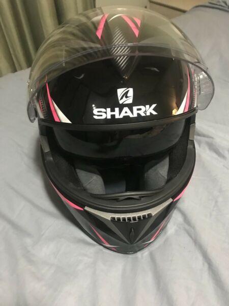 Shark S700S Nasty Black Pink Helmet