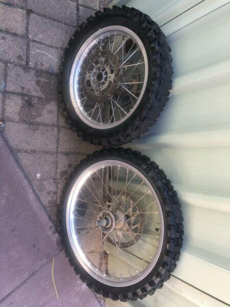 Rm 85 small wheels
