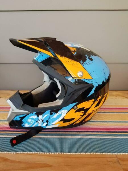 Dirtbike Helmet Shark SX2 Size Medium