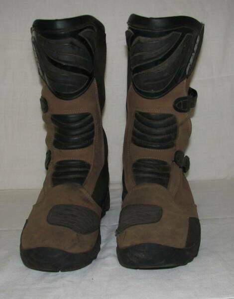 Motorcycle Boots Falco Mixto 2 Adventure - Brown - Size 46