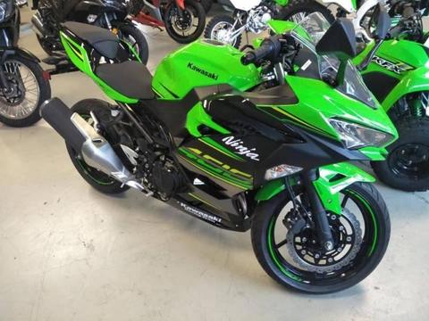 The all new Kawasaki Racing Team LTD Edition Ninja 400 S.E